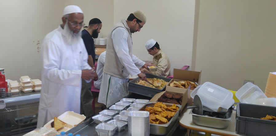 Feeding the elderly and vulnerable in the community