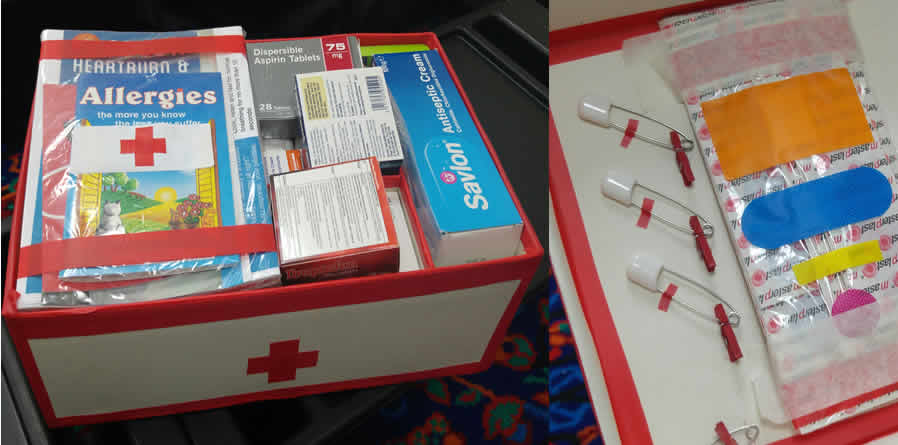 Heckmondwike Grammar School's Medical society Shoe Box Appeal
